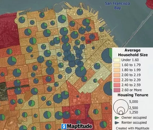 3D map of elevation
