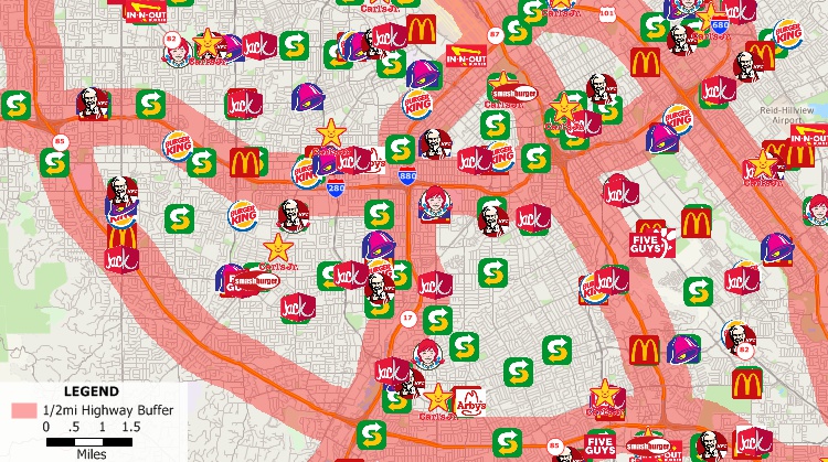 Business location analytics