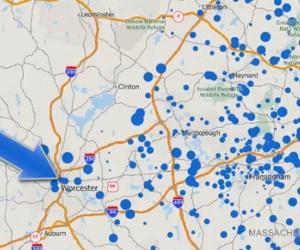 Creating hot-spot maps