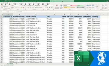The territory mapper can build custom sales territories