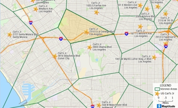 How to use mapping software (GIS) tools to create efficient vaccination delivery routes