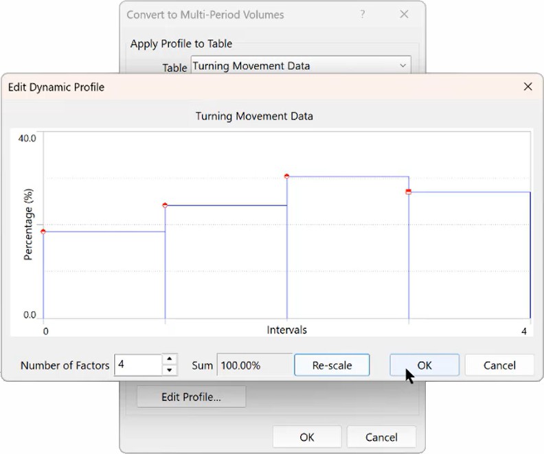 TransModeler 8 crosswalks
