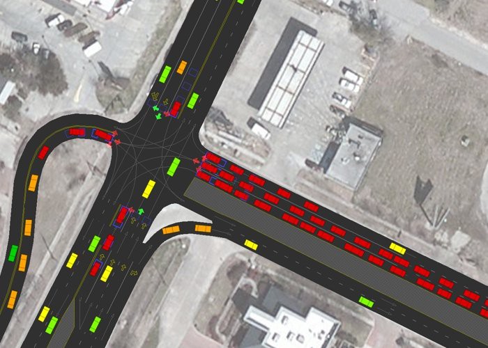 What is Traffic Impact Analysis/Traffic Impact Analysis Defintion: Traffic signal operation study with TransModeler traffic impact analysis software
