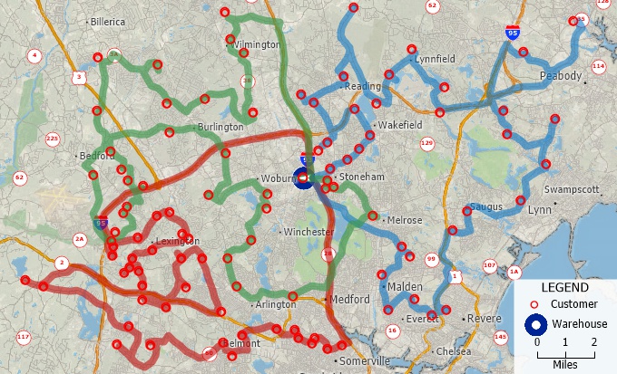 Maptitude 2022 market share map