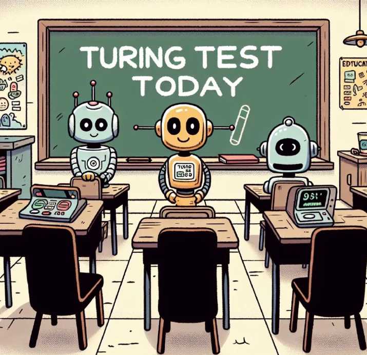 AI generated image of robots