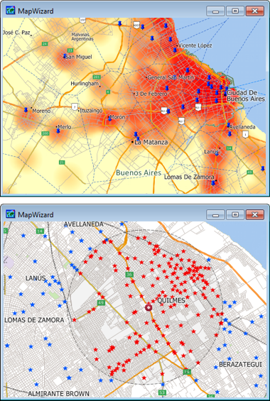 Sample Maptitude Argentina Maps