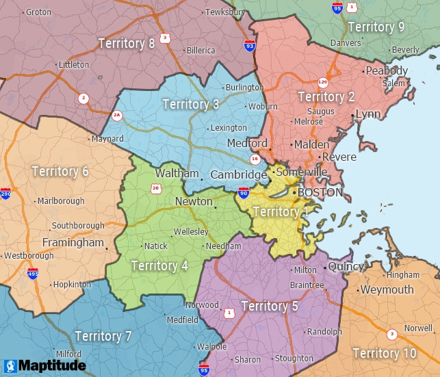 Customize the colors, symbols, and map styles in your maps