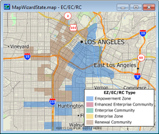 Low and Moderate Income Areas Maptitude Map