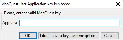 Application Key Prompt