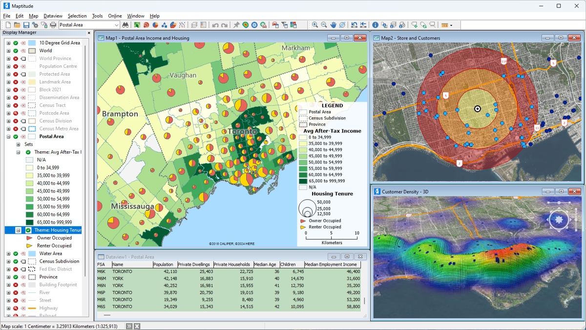 MapPoint 2013 replacement Maptitude map