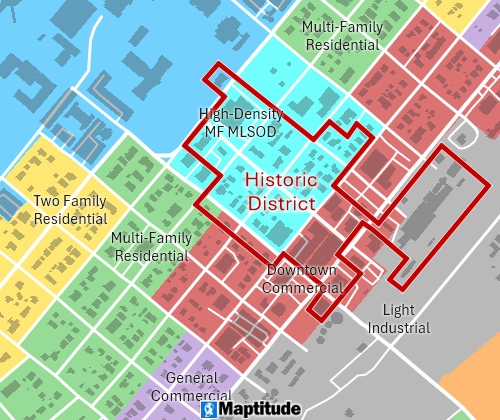 Maptitude map editing tools for adding points, lines, and polygon layers