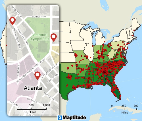 Make maps at any scale