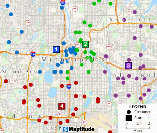 Filter features by geographic attributes, conditions, or a combination of the two
