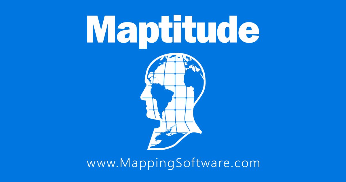 Maptitude Mapping Software