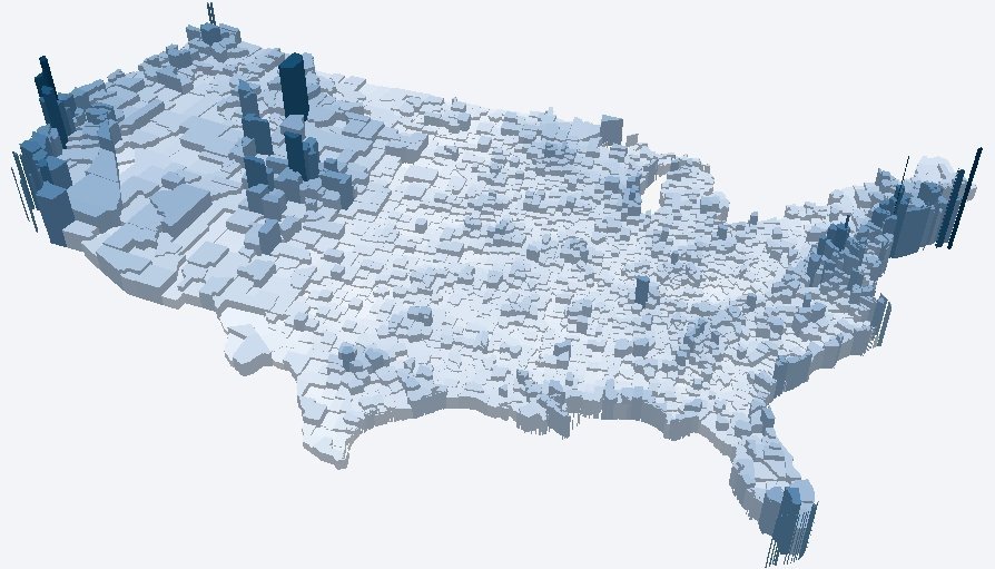Mapping tools can illustrate geographic patterns with color, size, charts, 3D maps, and more