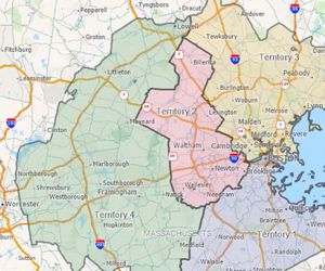 Managing territory layers