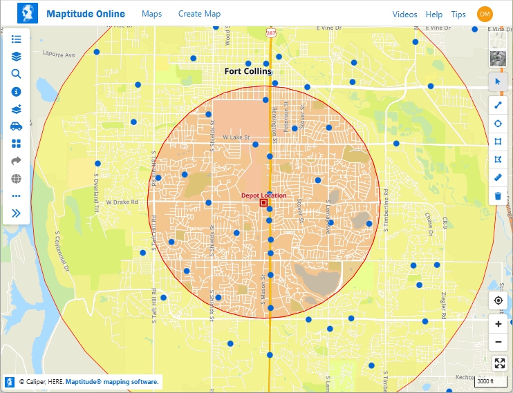 Mapline Alternative - Maptitude Online GIS