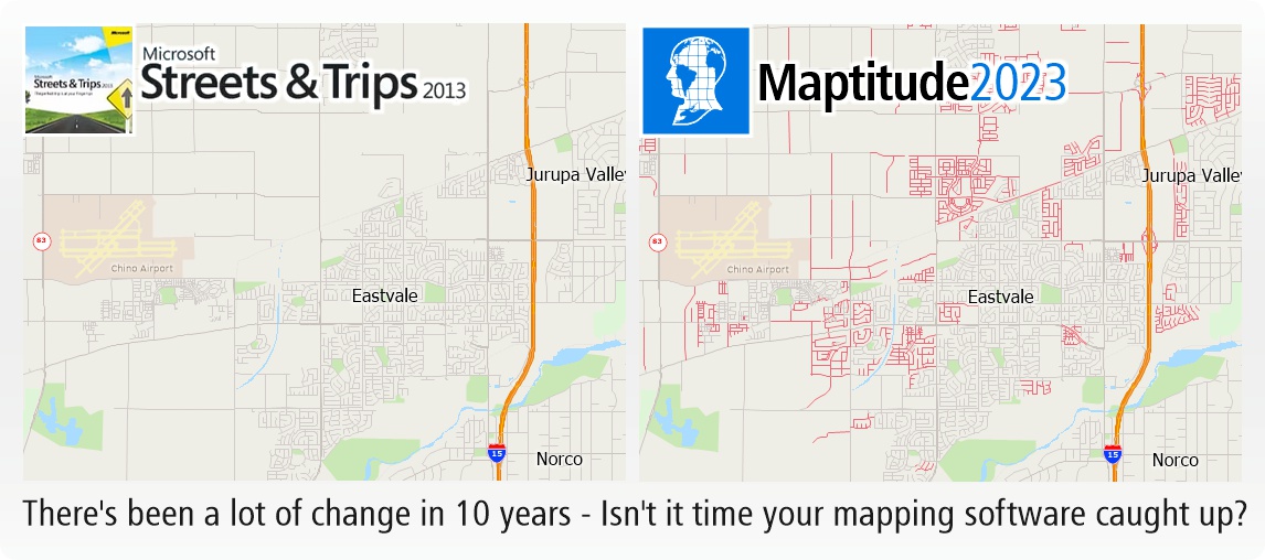 Alternative to Streets and Trips Software Microsoft Streets & Trips