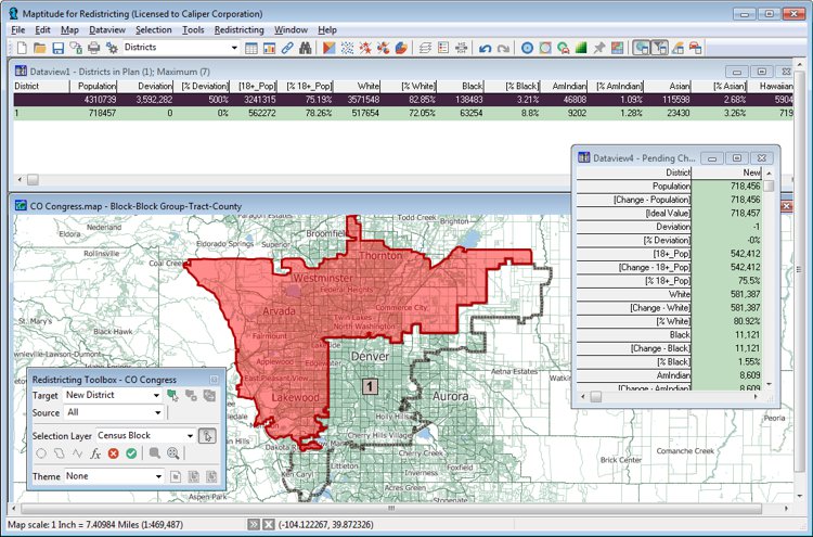 a〜o Council District Mapping Software - City Council Redistricting