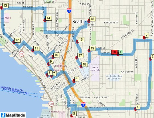 Maptive alternative - Routing