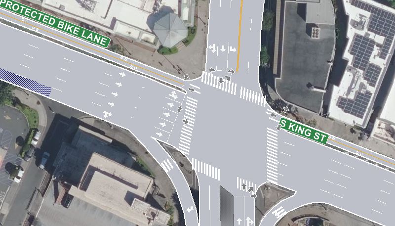 TransModeler 8 crosswalks