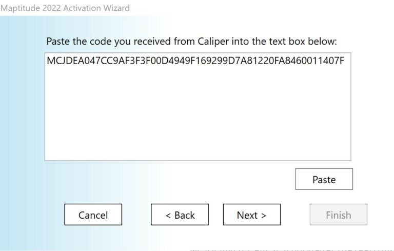 Paste authorization