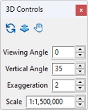 3D Controls dialog box