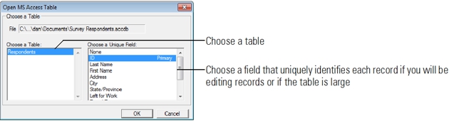 Open MS Access Table Dbox