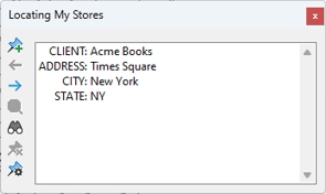 Locate by Pointing dialog box
