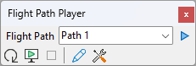 Flight Path Player toolbar