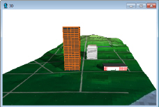 3D model layers on terrain