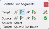 Conflate Line Segments Dbox