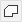 Shape/polygon tool button