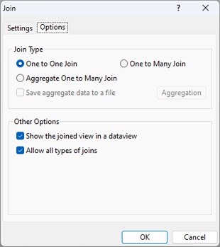 Join dialog box