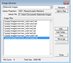 Image Librarian window