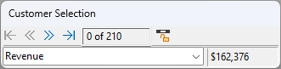 Optional Selection Sets running total and navigation buttons