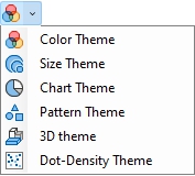 Thematic mapping drop-down options