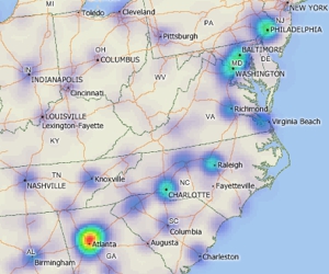 Creating a Maptitude Hot-Spot Density Grid Map - Maptitude Learning Portal