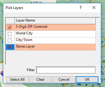 How Can I Find a List of all ZIP Codes within 10 Miles of my Data? Export Settings.