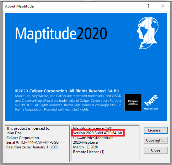 Release Notes Maptitude Learning Portal