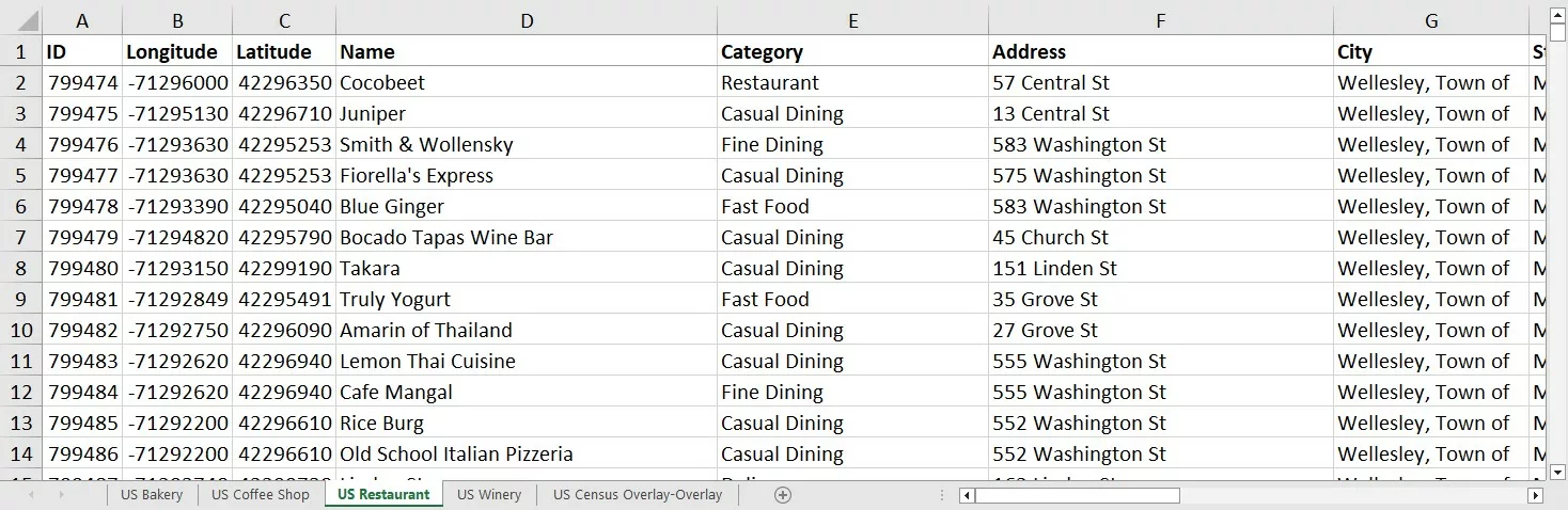 How Can I Create Reports With Mapping Software? Export to Excel Report.