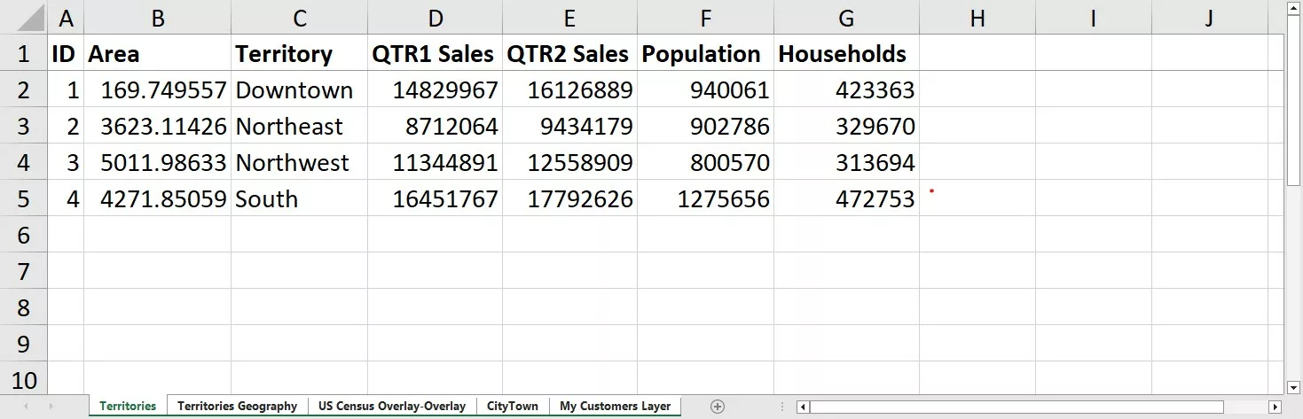 How Can I Create Reports With Mapping Software? Export Territory to Excel Report.