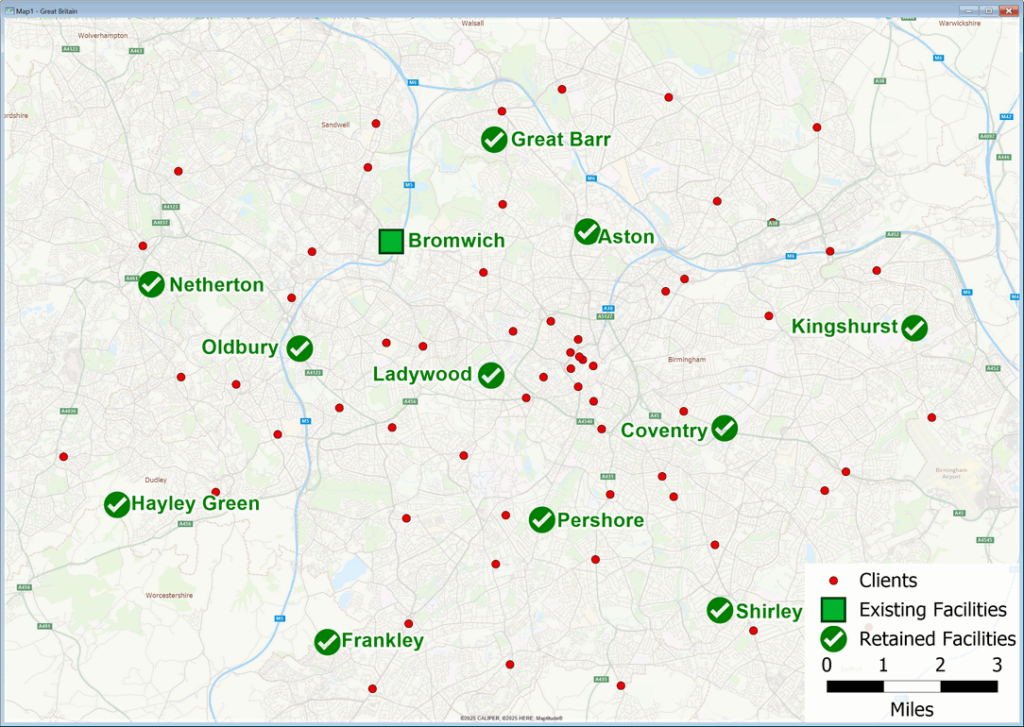 Facility Location results