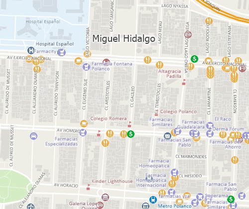 Cree mapas a distintas escalas