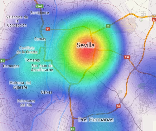 Visualise spatial patterns