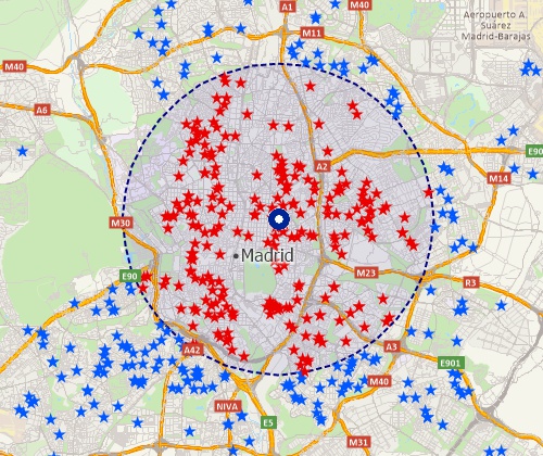 Map customers with Maptitude Spain mapping software