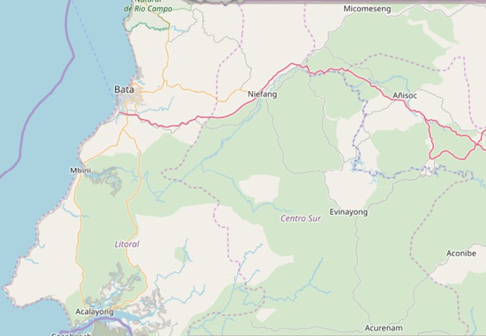 Equatorial Guinea Map