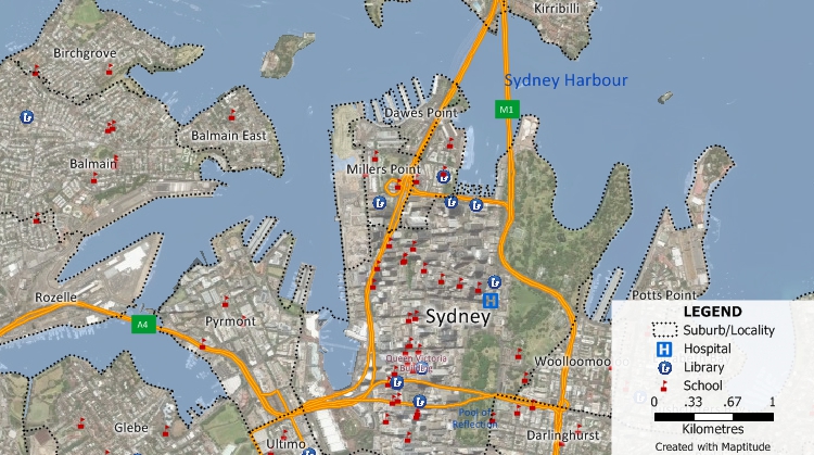 Access aerial imagery to enhance your world maps