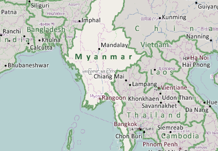 Myanmar Map