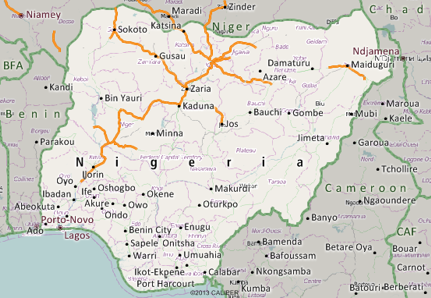 Nigeria Map